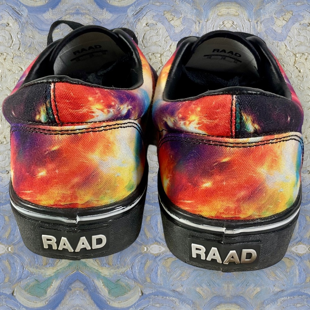 Amazing Colors & Print Quality. Unisex Men’s Size 7/Women’s 9 Low Top Lace Ups - Picture 4 of 14